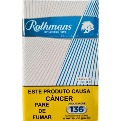 PACOTE CIGARRO ROTHMANS CLASSIC BLUE